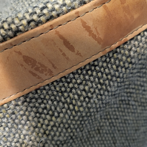 Vintage Hartmann Leather & Tweed Duffel Travel Bag 20” Carry-On Luggage - Picture 10 of 13